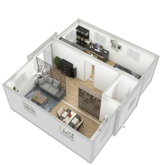 Expandable Folding Container House